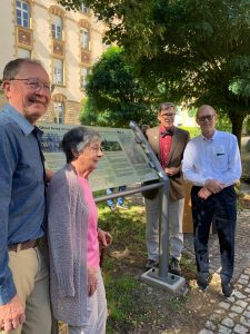 Attendees at the Ghost Army marker dedication