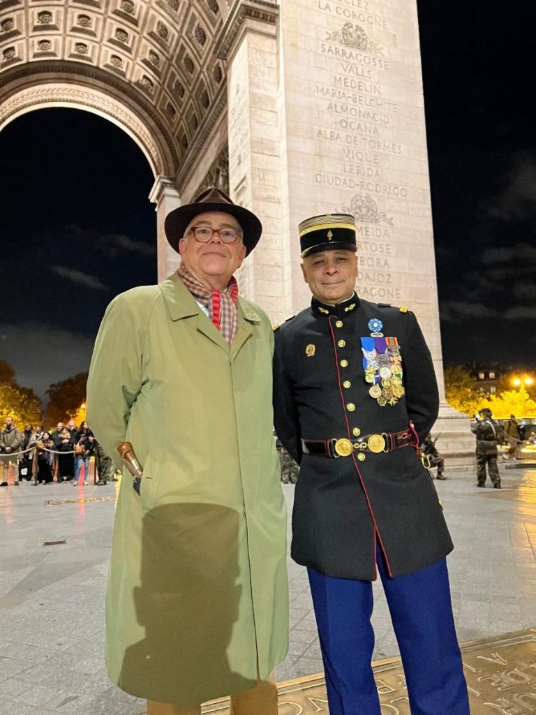 Chris Anderson at Arc de Triomphe