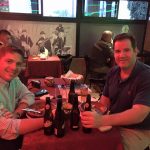 Historian Kevin Hymel and U.S. Army Captain Alexandre Schade