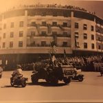U.S. Army parade in Rabat during WWII