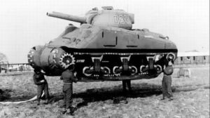 WWII Operation Fortitude dummy tank
