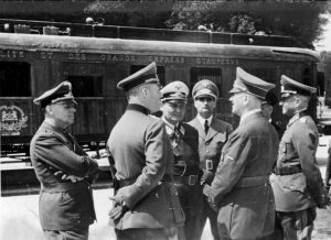 Germans at Compiegn WWII