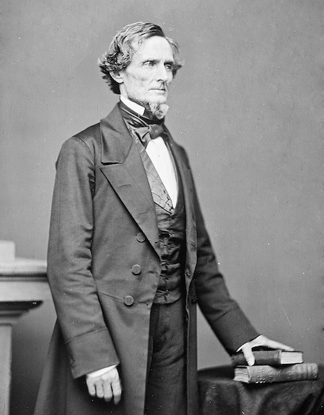 President of Confederacy Jefferson David