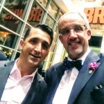 Actor James Madio and George Luz