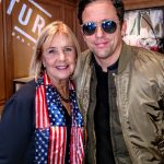 Susan Luz with actor Ross McCall