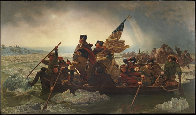 George Washington crossing the Delaware