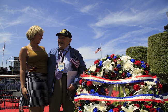 WWII veteran at 75th Anniversary of D-Day