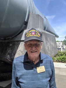 D-Day veteran George Cross