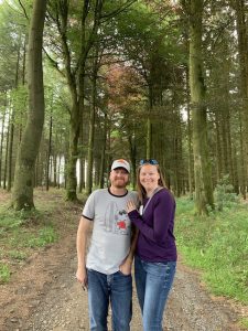 Shawn and Amanda on the D-Day tour