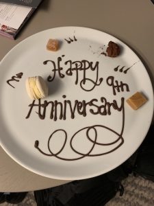 9th anniversary dessert