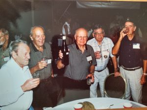 Members of Easy Company at a reunion