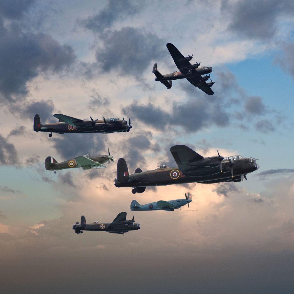 British war planes in WWII