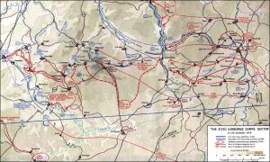 Battle of the Bulge XVIII Airborne Corps Sector Map