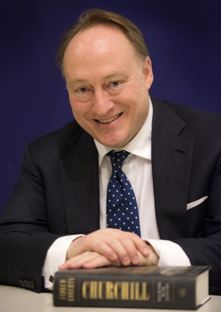 Churchill biographer Andrew Roberts