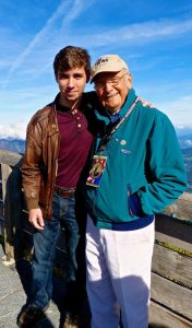 D-Day tour guest and WWII veteran