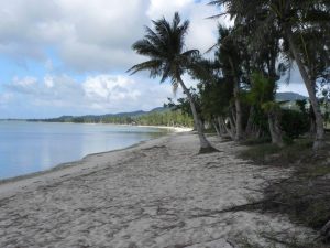 Landing beach on Saipan