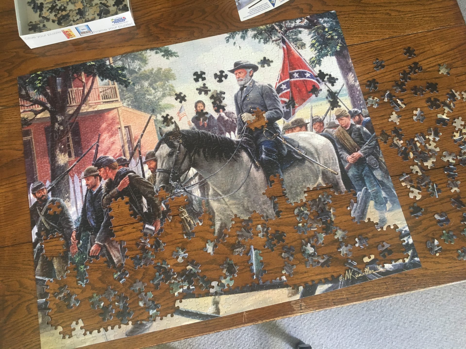 Civil War jigsaw puzzle