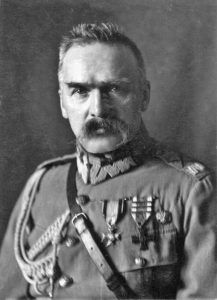 Polish commander Józef Piłsudski