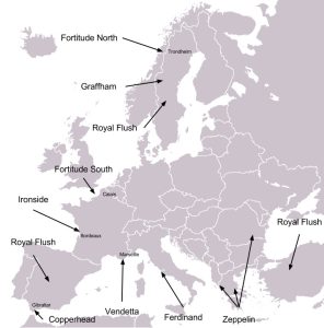 Operation Fortitude map