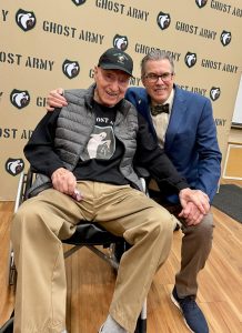 Ghost Army veteran and Rick Beyer