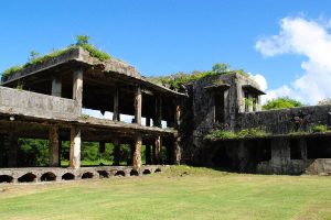 Ruins of Japanese Air Command building on Tinian