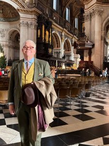 Chris Anderson at St. Paul's Cathedral