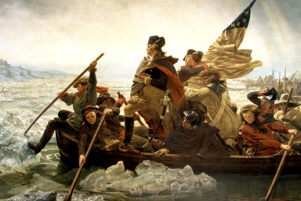 George Washington crossing the Delaware